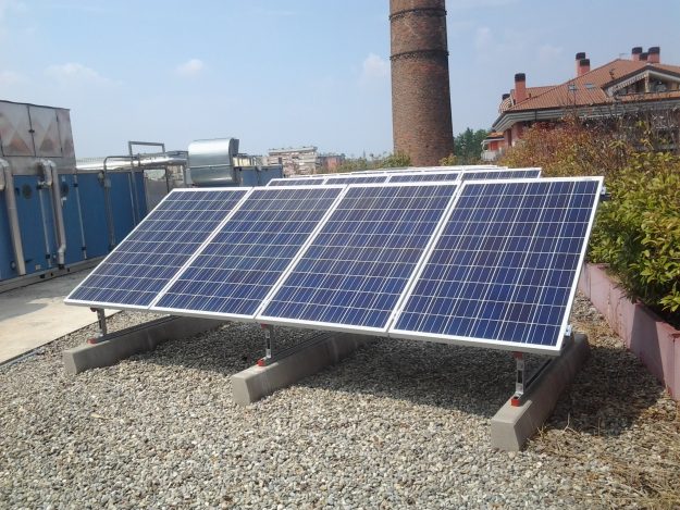 Impianto fotovoltaico su struttura museale