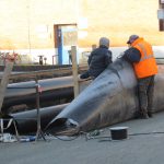 Preparazione telo HPDE