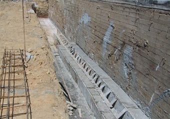 Costruzione di cordoli guida